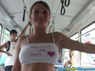 Teen shows all in public-1