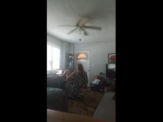 Hidden cam of my wife playing with her sy online with the blinds open  1440p *-9