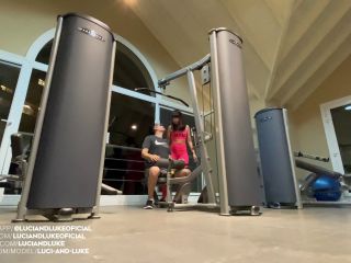 I Got Really Horny In The Gym, And I Fuck In The Locker Room  Luci And -3