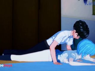 [GetFreeDays.com] Rei Ayanami and Shinji Ikari have intense sex at home. - Neon Genesis Evangelion Hentai Porn Clip May 2023-9