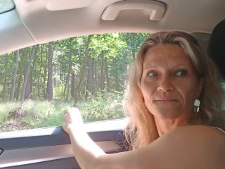 Old Sexy Hitchhiker Whore From Street Fucked In Forest With And Then Wi-3