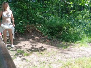 Old Sexy Hitchhiker Whore From Street Fucked In Forest With And Then Wi-4