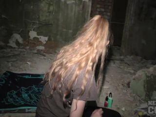 Areana Masturbating In An Abandoned Building With Gape  Closeups-0