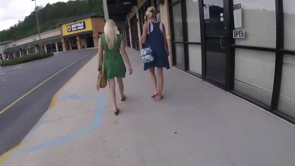 porn clip 3 Sandal Lover, nylon fetish on public 