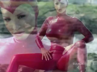 [GetFreeDays.com] bianca-beauchamp 2008 interlude-red-catsuit- latex gloves porn-8