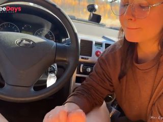 [GetFreeDays.com] While Waiting for Roadside Assistance, Cute Girlfriend Gives a Quick Blowjob in the Car. Adult Leak July 2023-7