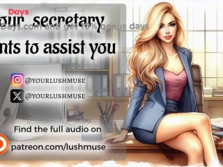 [GetFreeDays.com] Your secretary is here to assist you... with anything Erotic audio Porn Video October 2022-1