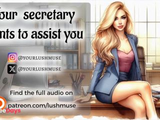 [GetFreeDays.com] Your secretary is here to assist you... with anything Erotic audio Porn Video October 2022-2