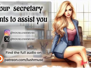 [GetFreeDays.com] Your secretary is here to assist you... with anything Erotic audio Porn Video October 2022-5