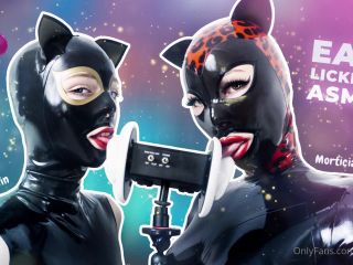 Morticia Fox () Morticiafox - two kitties spoiling your ears asmr fun with latexvin and me tip to get the 30-10-2021-0