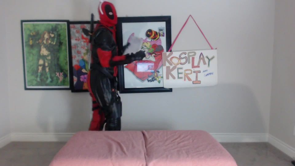 M@nyV1ds - Kosplay_Keri - Lady Spiderman and Deadpool pegging fun