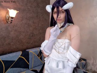 Overlord Refused Albedo So She Fucking Her Holes 1080p-0