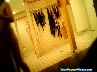 Hidden cam in both genders shower  room-7