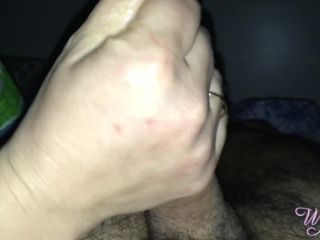 Can't Resist Stroking When He Is Hard Slow Motion Rep Handjob Wifex-6
