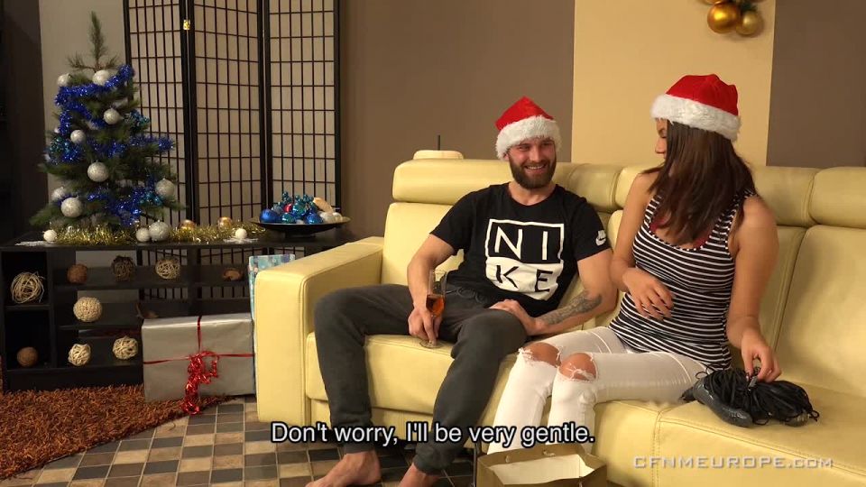 CFNMEU – December 25, 2019 – Nikol Monak – New Year Pegging – Cumshot, Handjob | dildo | handjob transexual foot fetish