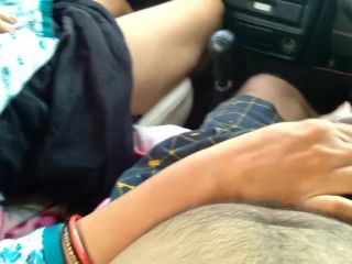 Indian Mom Outdoor Forest Public Sex In Car-5