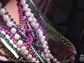 Vintage Mardi Gras Home Video With Some Flashing Public-4