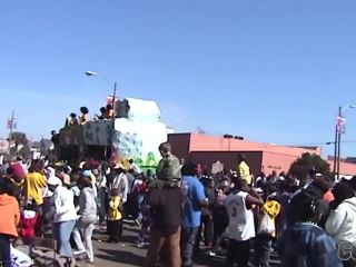 Vintage Mardi Gras Home Video With Some Flashing Public-5