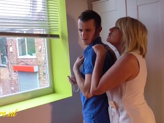 British Housewife Seduced Young Handyman Into Fucking Her-0