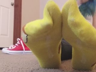 free porn clip 43 Frosty Princess - So Stinky After Workout - socks fetish - pov ebony fetish porn-7