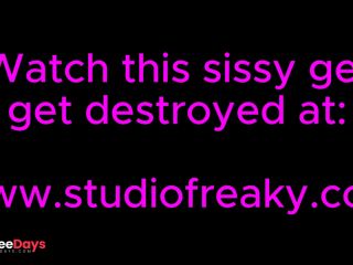 [GetFreeDays.com] Sissy anal whore gets deep throated, hardcore pegging, rough ass fucked, and anal fisting Adult Video May 2023-5