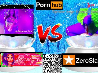 [GetFreeDays.com] Violet Myers VS 38CM15Inch Black Dick ZeroSlashVS Snow Globe-Style Cosmic Tier Adult Clip April 2023-1