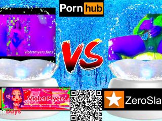 [GetFreeDays.com] Violet Myers VS 38CM15Inch Black Dick ZeroSlashVS Snow Globe-Style Cosmic Tier Adult Clip April 2023-3