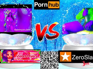 [GetFreeDays.com] Violet Myers VS 38CM15Inch Black Dick ZeroSlashVS Snow Globe-Style Cosmic Tier Adult Clip April 2023-9