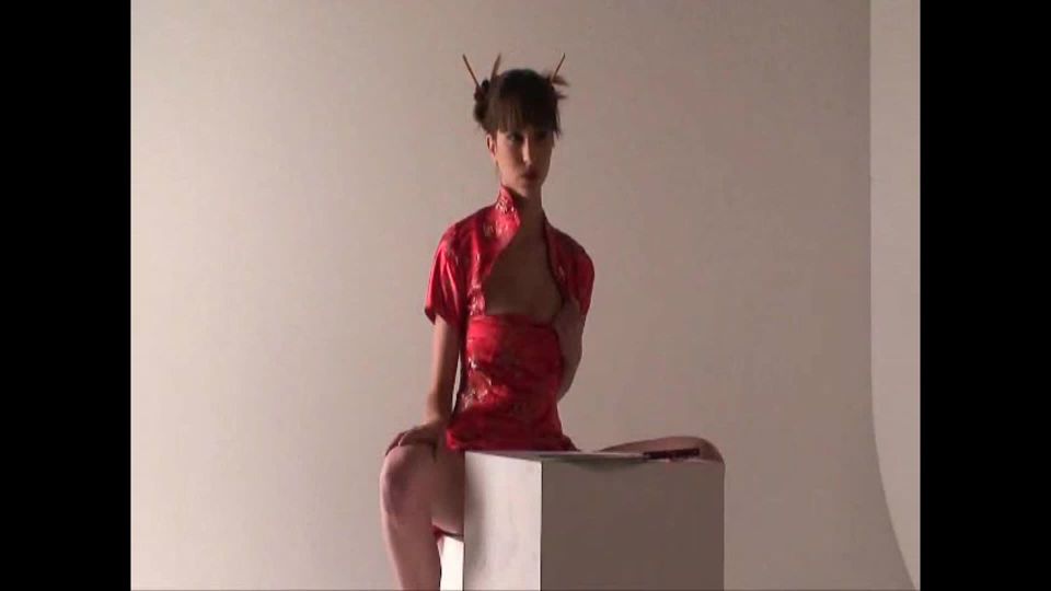 Naked Asian Art Performance