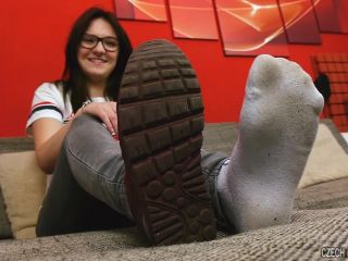 [Czechfeet] Adela S - Bare feet  Sniffing  Shoes  Socks - 07/22/2018-0