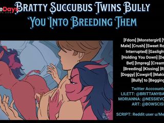 [GetFreeDays.com] Succubus Girls Bully You Into Breeding Them - Audio Roleplay Porn Video October 2022-7