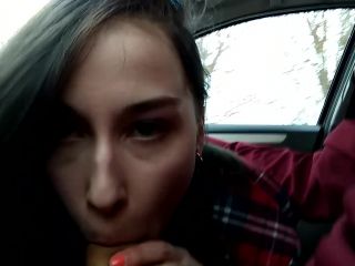 Laruna Mave in 025 Public Blowjob while Driving Random Hot Girl on the Road Roleplay Public!-6