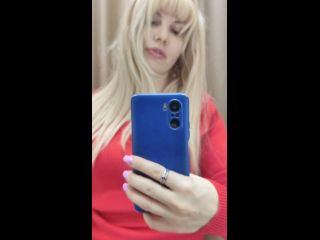 Public Risky Masturbation, Mall Dressing Room.-9