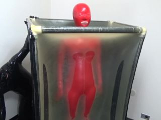 dlrrs-107 - Red Rubber Girl 3D Vacuum Vacuum Torture-4