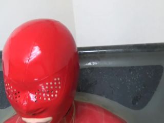 dlrrs-107 - Red Rubber Girl 3D Vacuum Vacuum Torture-5