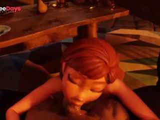 [GetFreeDays.com] The Queens Secret - Anna Frozen 3D Anal Animation Sex Leak December 2022-2