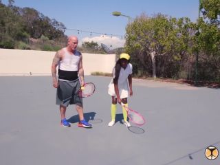 tennis babe ana foxxx takes anal lessons from coach!-1
