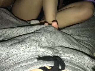 adult video 2 amateur wife cuckold HOT Girlfriend Footjob CUM ON TOES :), amateurez on toys-0