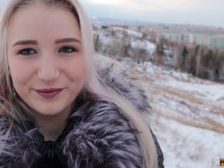 Winter Blowjob And Sex With A Cute Girl In A Fur Coat  Swallow Cum 1080p-0