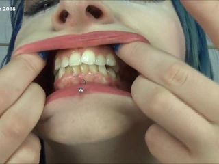 Dizdat’s Silly Girls Next Door - Lydia Vengence : Mouth Fetisn - cum countdown on fetish porn-3