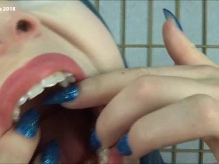 Dizdat’s Silly Girls Next Door - Lydia Vengence : Mouth Fetisn - cum countdown on fetish porn-7