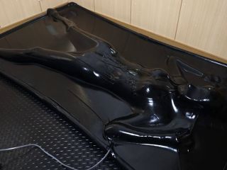 【Latex】Kigurumi Costumed Vacuum Bed Restraint-0