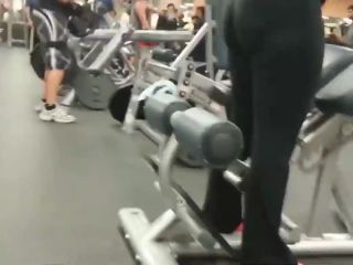 Muscular ass spotted in the  gym-0