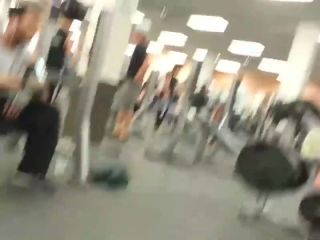 Muscular ass spotted in the  gym-3