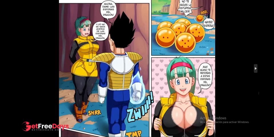 [GetFreeDays.com] Vegeta wants to fuck Bulmas huge breasts dbz Adult Video June 2023