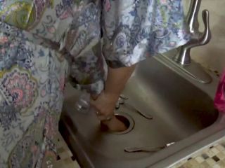 Nikki Brooks – Moms hand gets stuck in the sink BigTits!-1