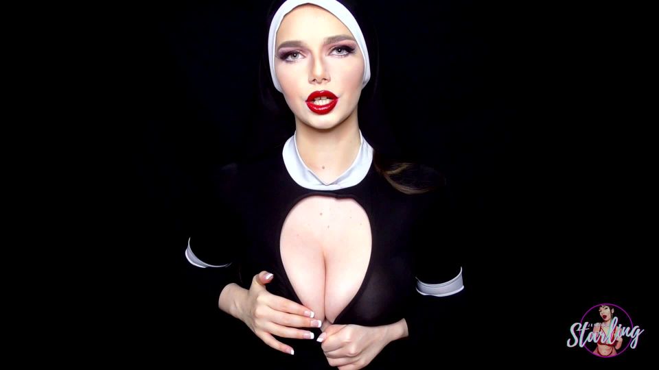 online porn video 44 Jessica Starling - Cum and Be DAMNED | Nun Humiliation Blasphemy JOI on femdom porn angela white femdom