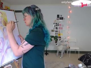 [GetFreeDays.com] painting MollySnacks Sex Leak March 2023-2