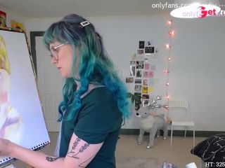[GetFreeDays.com] painting MollySnacks Sex Leak March 2023-3