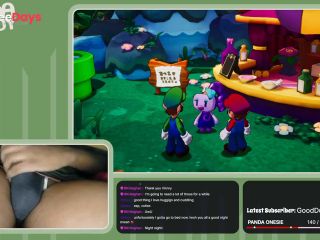 [GetFreeDays.com] PandaFemboy Plays Mario and Luigi Brothership Part 7 Adult Stream May 2023-3